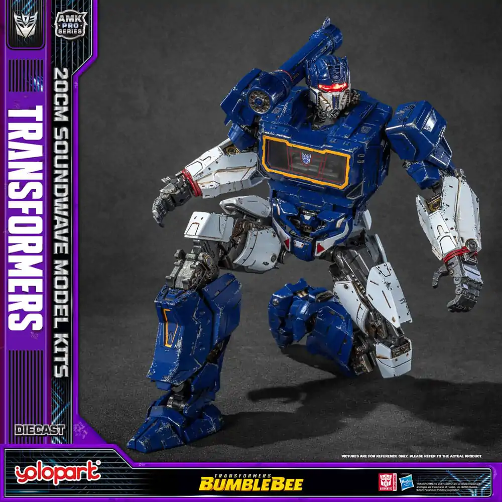 Transformers: Bumblebee AMK Pro Series Plastikowy Zestaw Modelarski Soundwave (Wersja Zagraniczna) 20 cm zdjęcie produktu