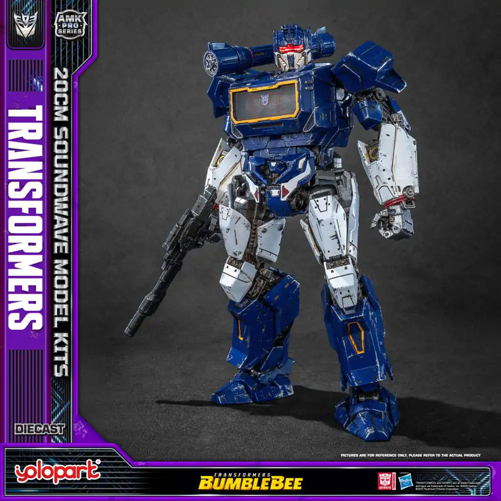 Transformers: Bumblebee AMK Pro Series Plastikowy Zestaw Modelarski Soundwave (Wersja Zagraniczna) 20 cm zdjęcie produktu