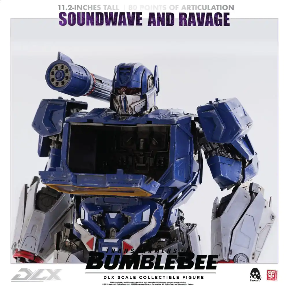Transformers Bumblebee DLX Figurka Akcji 2-pak 1/6 Soundwave & Ravage 28 cm zdjęcie produktu