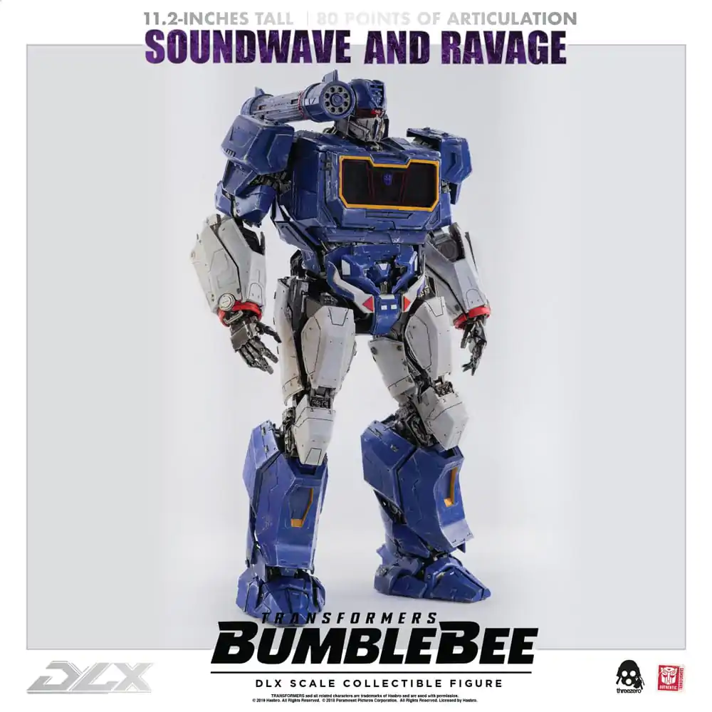 Transformers Bumblebee DLX Figurka Akcji 2-pak 1/6 Soundwave & Ravage 28 cm zdjęcie produktu