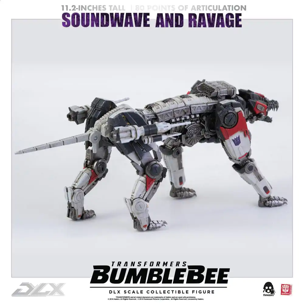 Transformers Bumblebee DLX Figurka Akcji 2-pak 1/6 Soundwave & Ravage 28 cm zdjęcie produktu