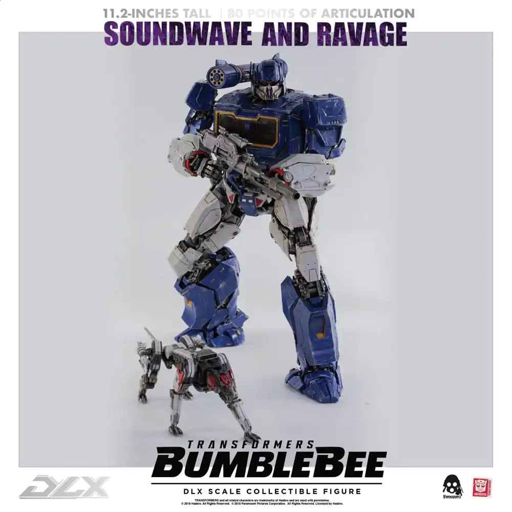 Transformers Bumblebee DLX Figurka Akcji 2-pak 1/6 Soundwave & Ravage 28 cm zdjęcie produktu