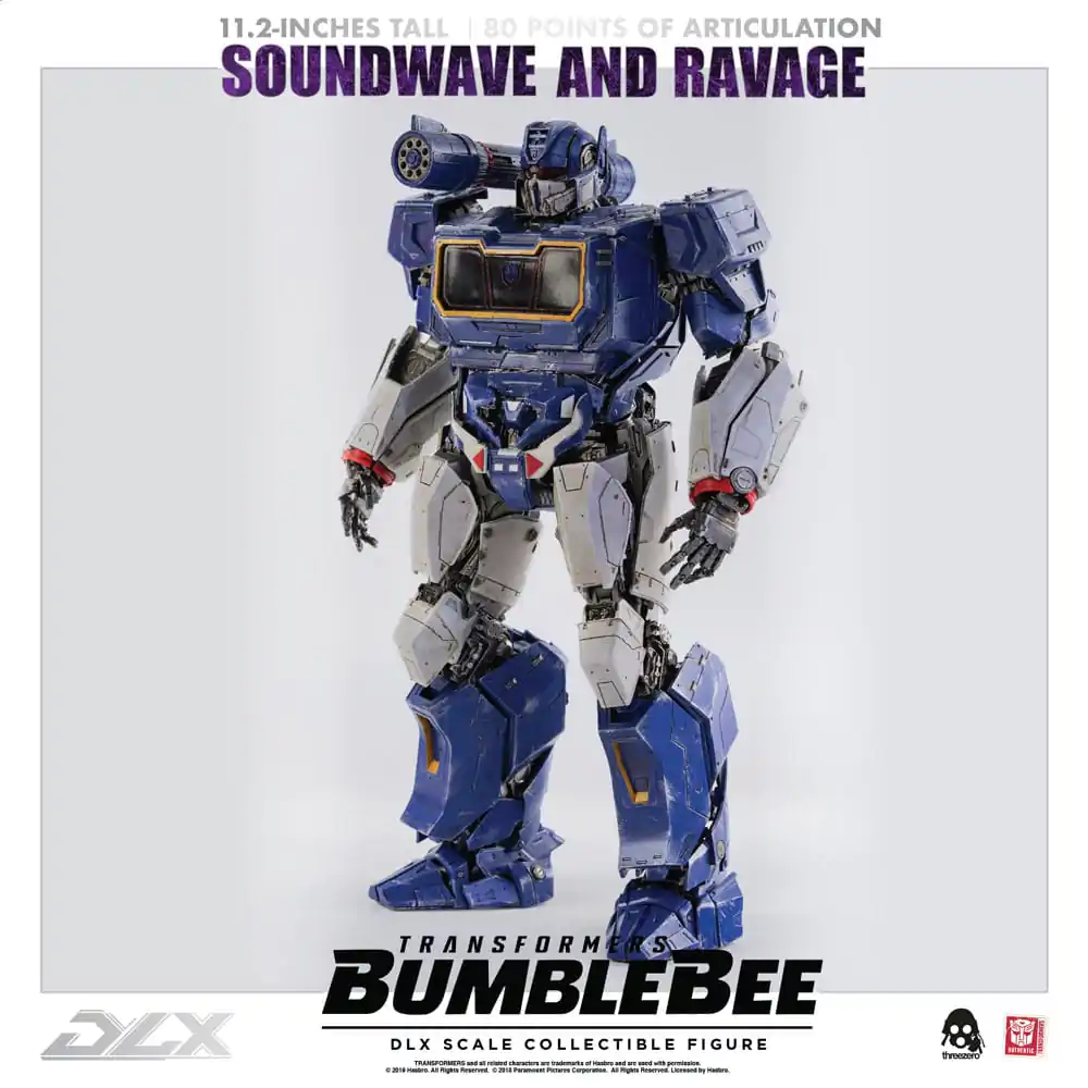 Transformers Bumblebee DLX Figurka Akcji 2-pak 1/6 Soundwave & Ravage 28 cm zdjęcie produktu