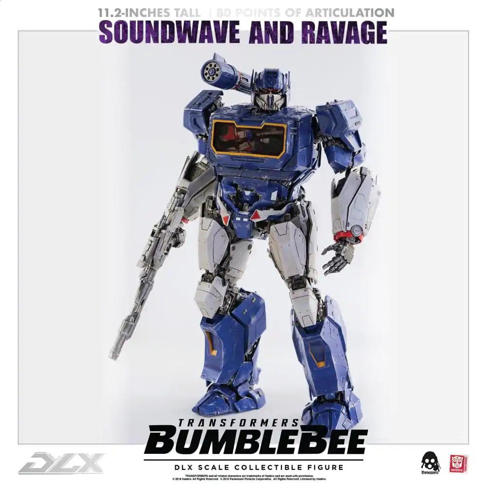 Transformers Bumblebee DLX Figurka Akcji 2-pak 1/6 Soundwave & Ravage 28 cm zdjęcie produktu