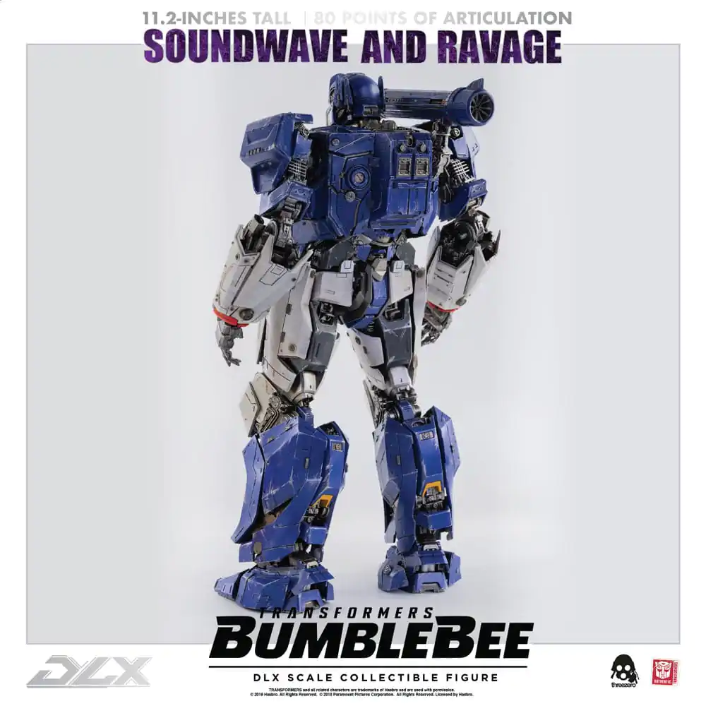 Transformers Bumblebee DLX Figurka Akcji 2-pak 1/6 Soundwave & Ravage 28 cm zdjęcie produktu