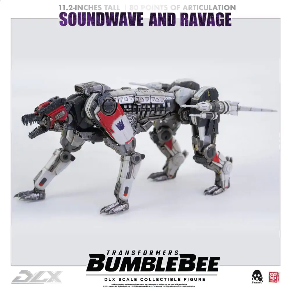 Transformers Bumblebee DLX Figurka Akcji 2-pak 1/6 Soundwave & Ravage 28 cm zdjęcie produktu