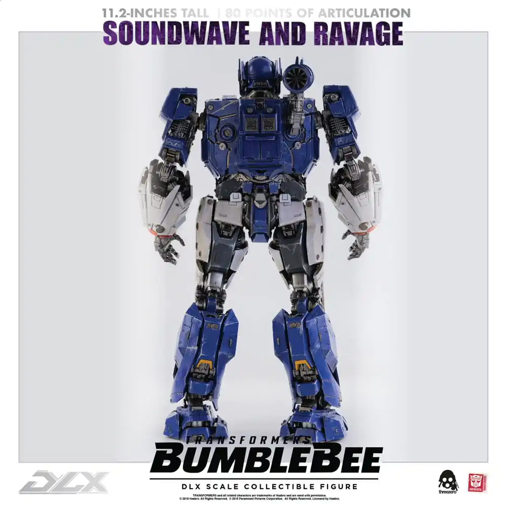 Transformers Bumblebee DLX Figurka Akcji 2-pak 1/6 Soundwave & Ravage 28 cm zdjęcie produktu