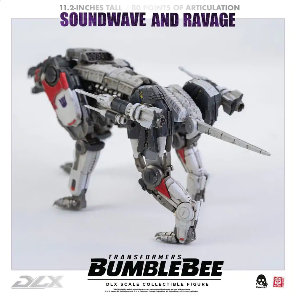 Transformers Bumblebee DLX Figurka Akcji 2-pak 1/6 Soundwave & Ravage 28 cm zdjęcie produktu