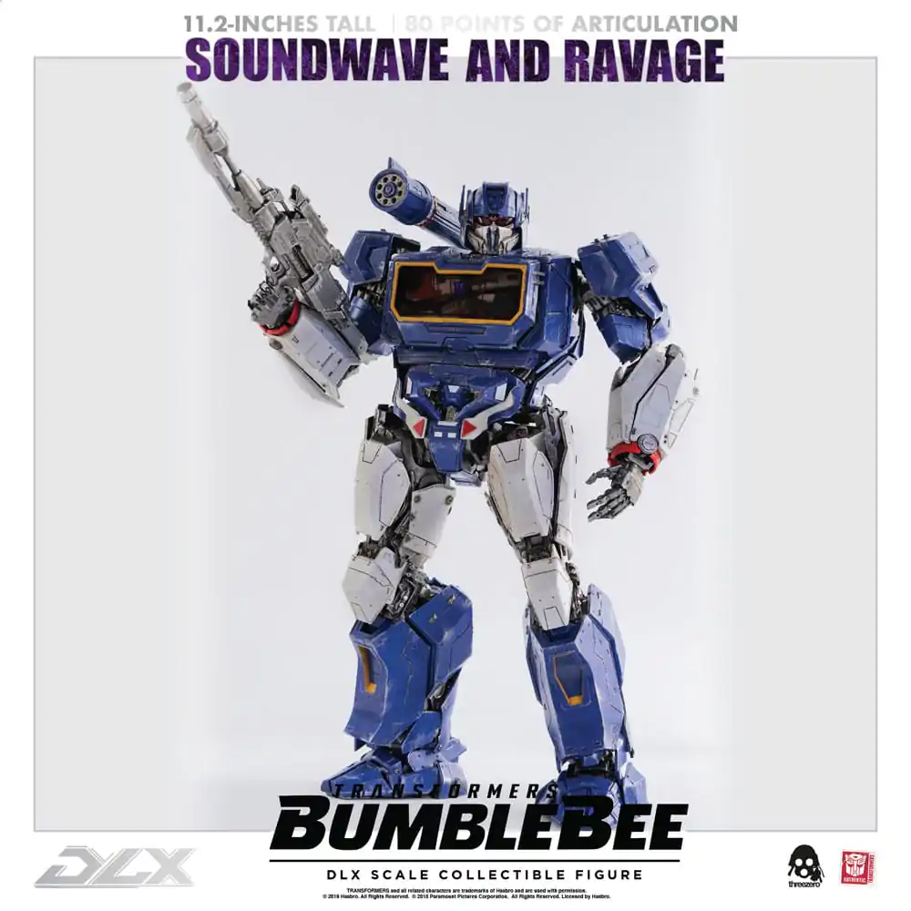 Transformers Bumblebee DLX Figurka Akcji 2-pak 1/6 Soundwave & Ravage 28 cm zdjęcie produktu
