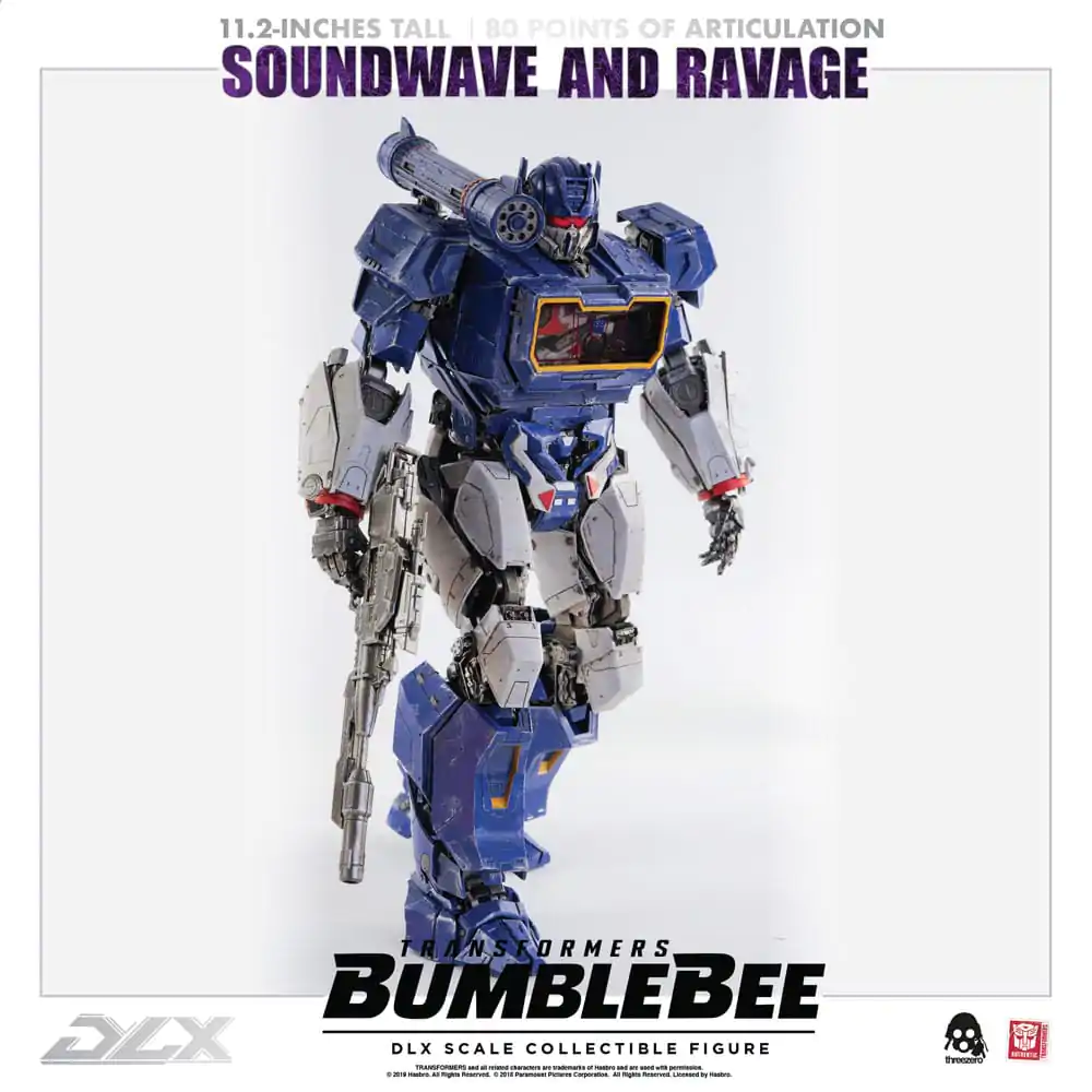 Transformers Bumblebee DLX Figurka Akcji 2-pak 1/6 Soundwave & Ravage 28 cm zdjęcie produktu
