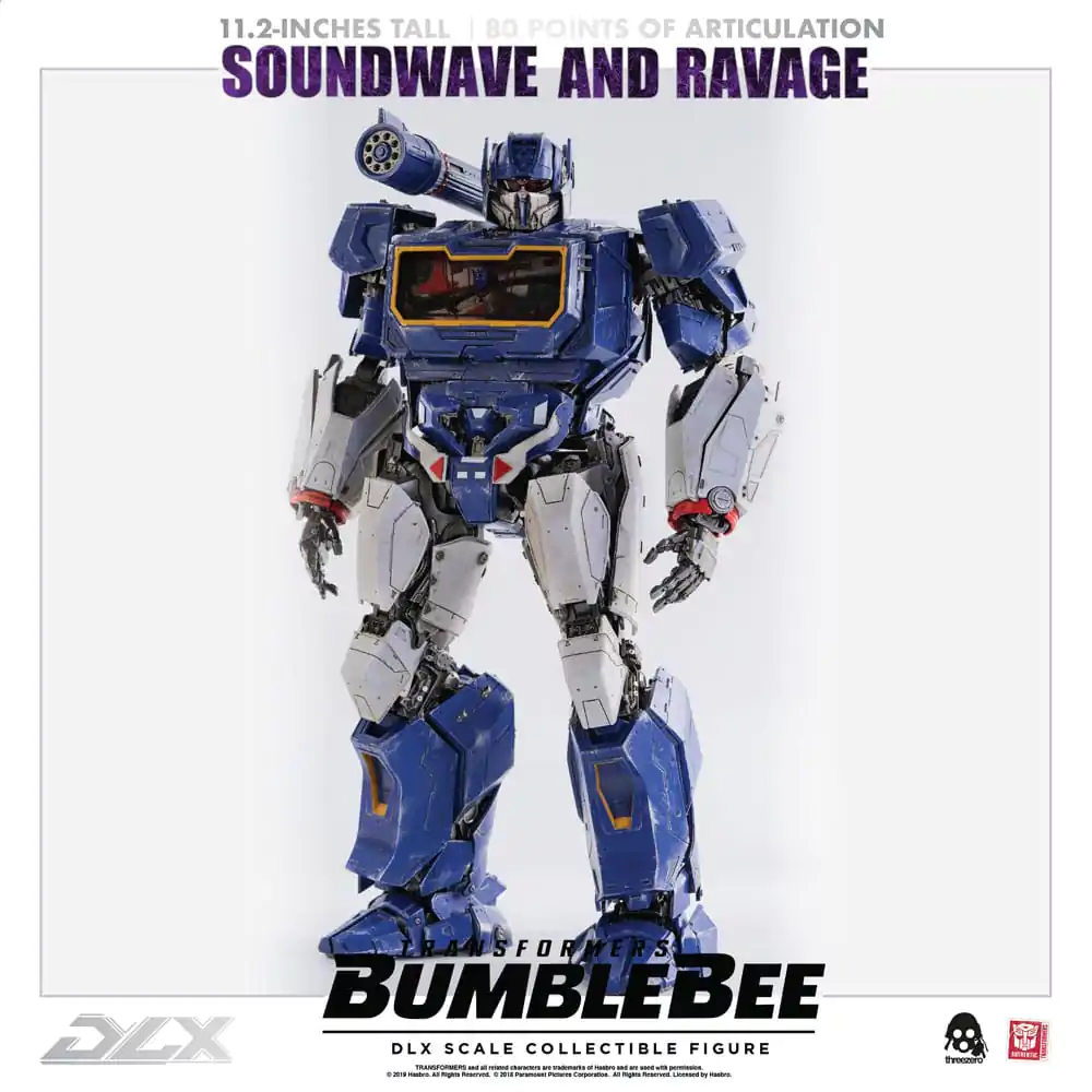 Transformers Bumblebee DLX Figurka Akcji 2-pak 1/6 Soundwave & Ravage 28 cm zdjęcie produktu