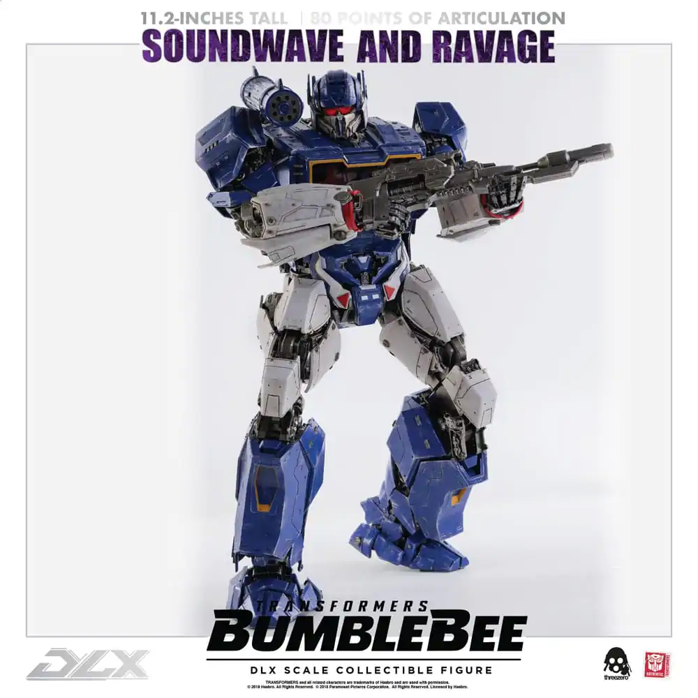 Transformers Bumblebee DLX Figurka Akcji 2-pak 1/6 Soundwave & Ravage 28 cm zdjęcie produktu