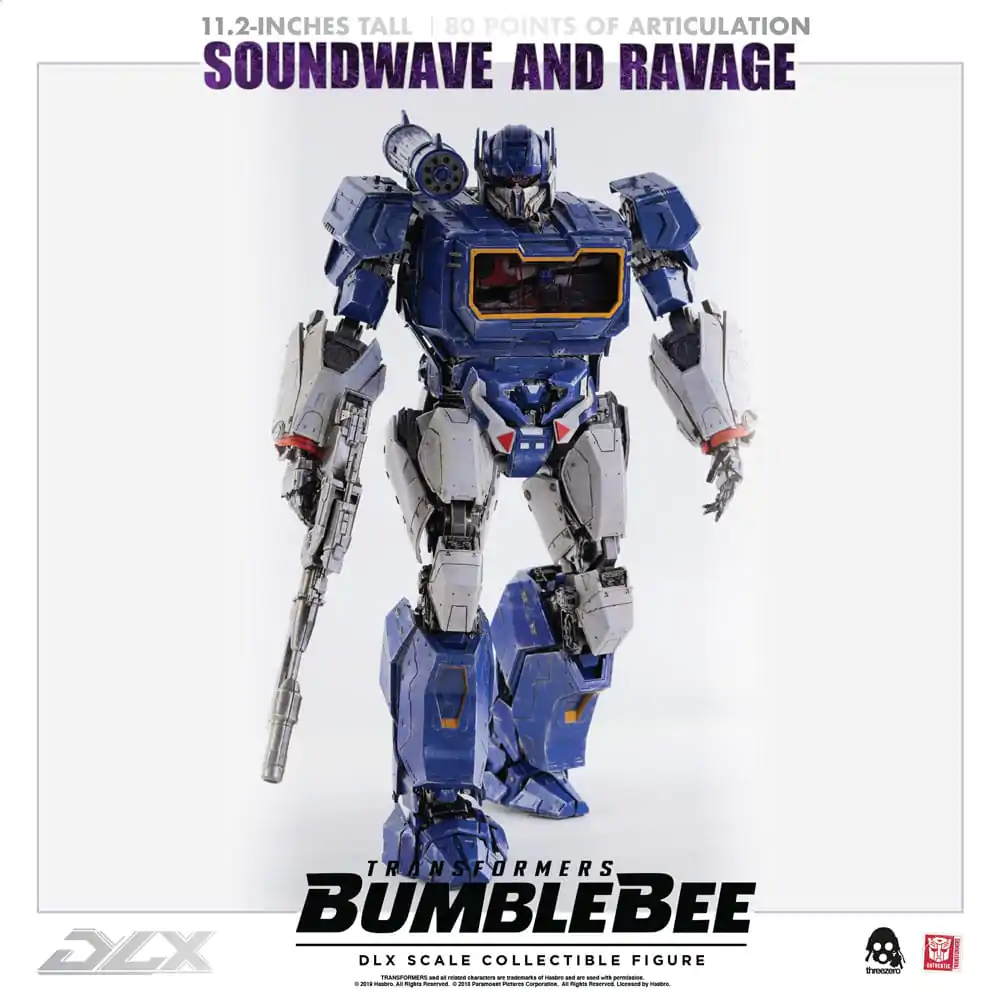 Transformers Bumblebee DLX Figurka Akcji 2-pak 1/6 Soundwave & Ravage 28 cm zdjęcie produktu