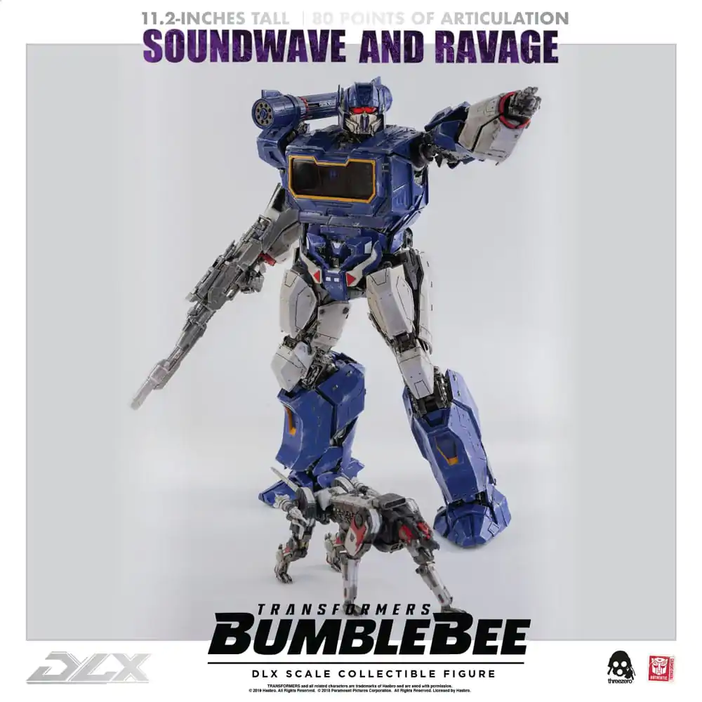 Transformers Bumblebee DLX Figurka Akcji 2-pak 1/6 Soundwave & Ravage 28 cm zdjęcie produktu