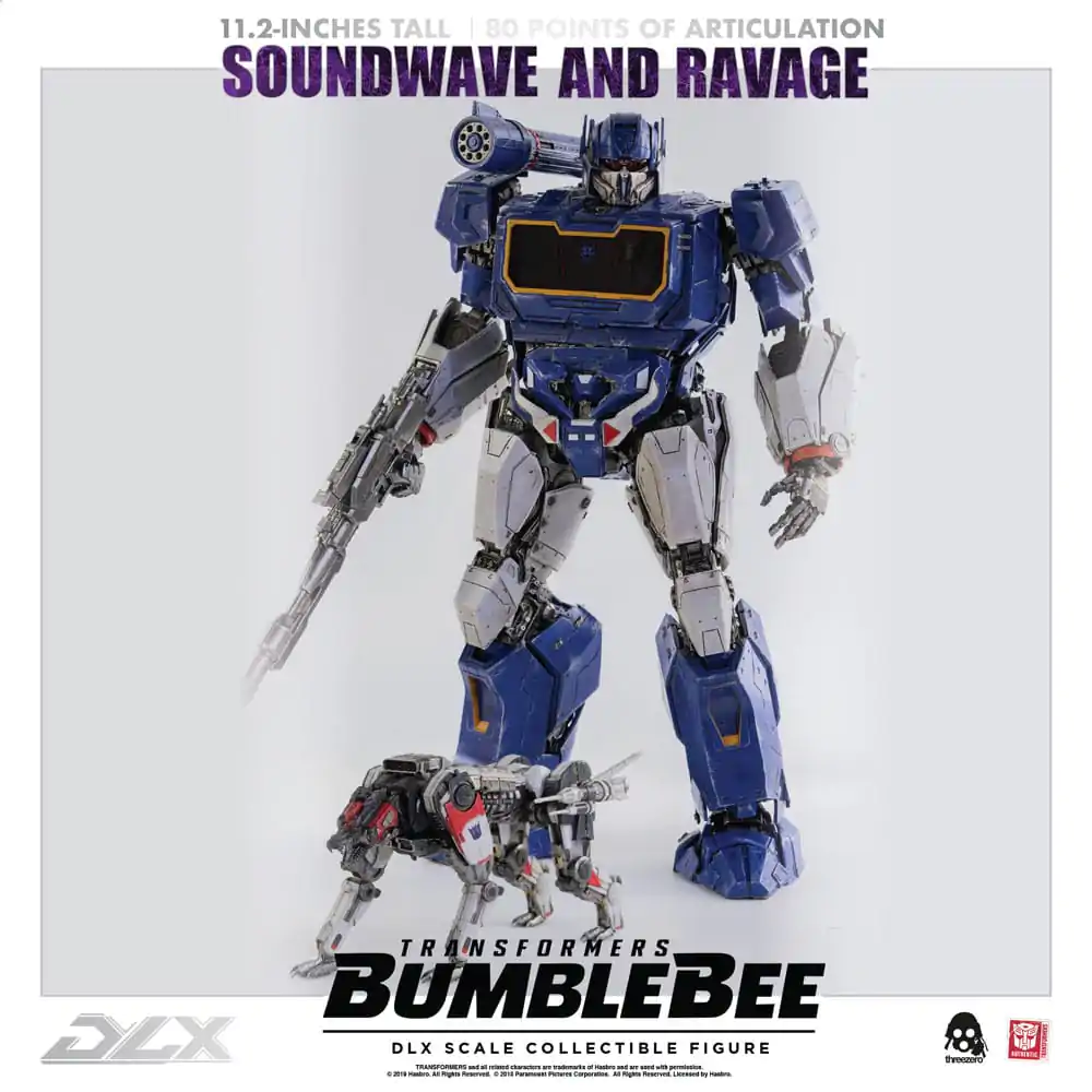 Transformers Bumblebee DLX Figurka Akcji 2-pak 1/6 Soundwave & Ravage 28 cm zdjęcie produktu