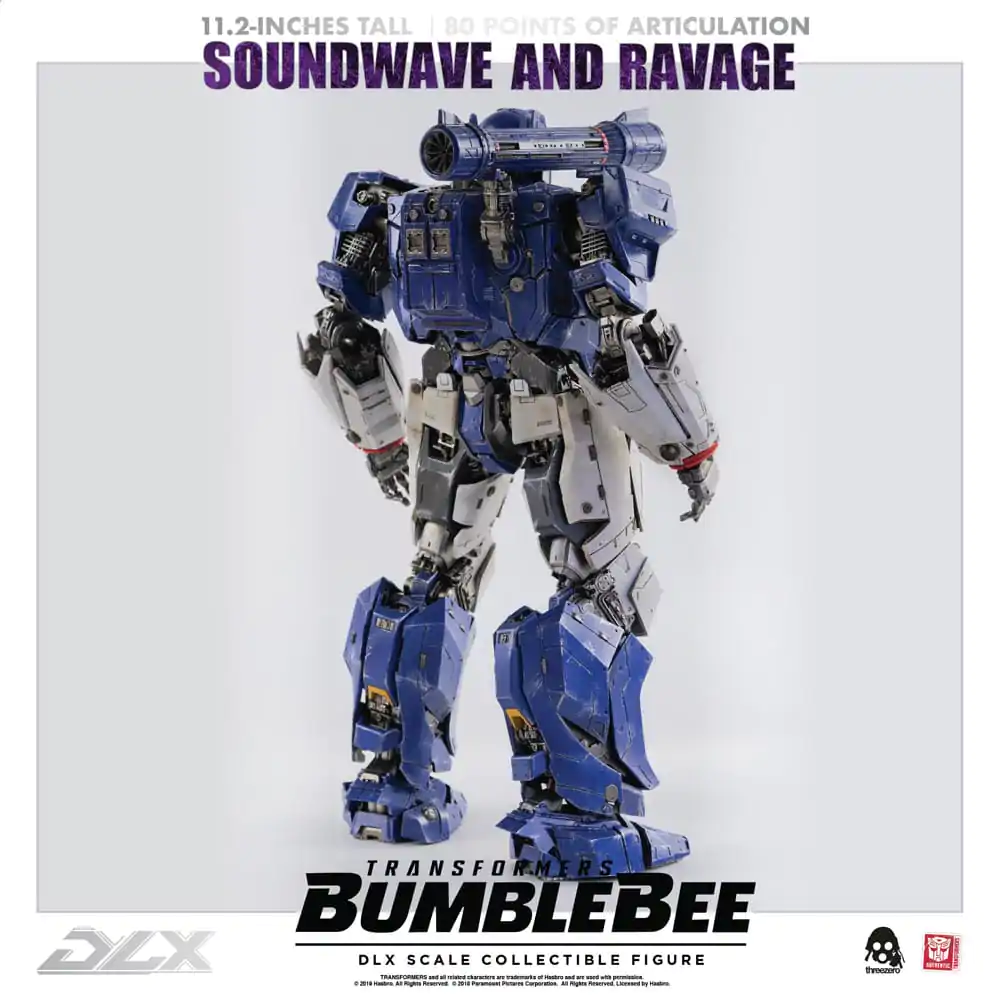 Transformers Bumblebee DLX Figurka Akcji 2-pak 1/6 Soundwave & Ravage 28 cm zdjęcie produktu