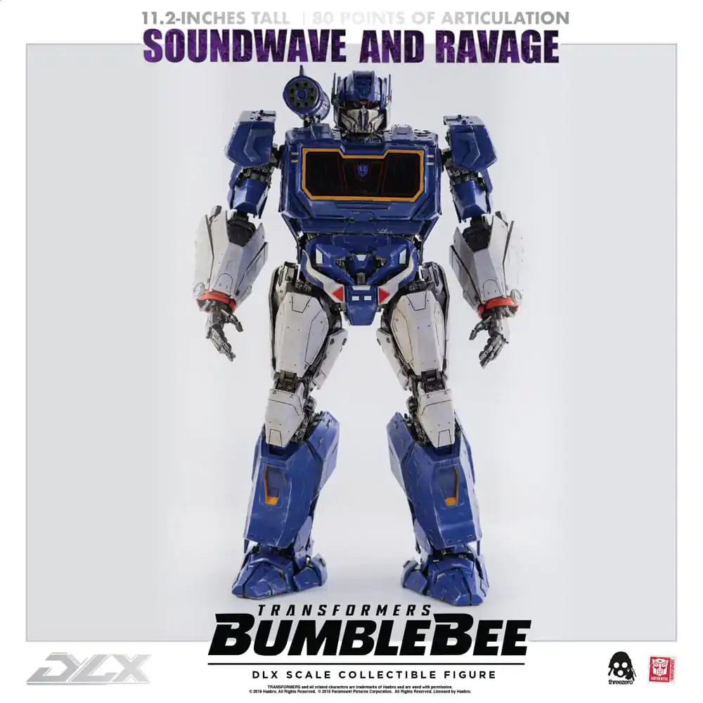 Transformers Bumblebee DLX Figurka Akcji 2-pak 1/6 Soundwave & Ravage 28 cm zdjęcie produktu