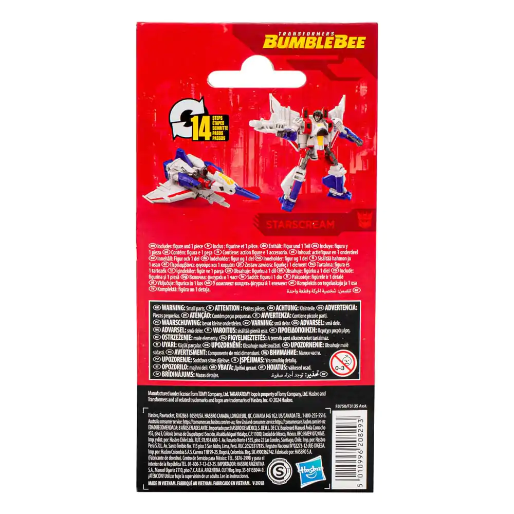Transformers: Bumblebee Studio Series Core Class Figurka akcji Starscream 9 cm zdjęcie produktu