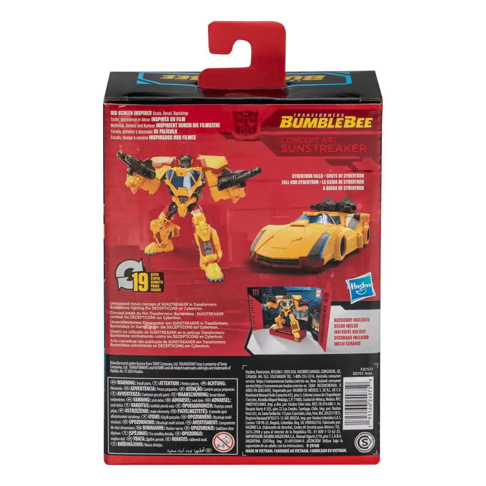 Transformers: Bumblebee Studio Series Deluxe Class Figurka Akcji Concept Art Sunstreaker 11 cm zdjęcie produktu