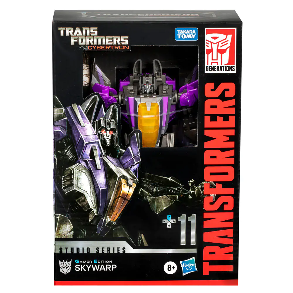 Transformers Cybertron Studio Series Gamer Edition Skywarp figurka 16,5 cm zdjęcie produktu