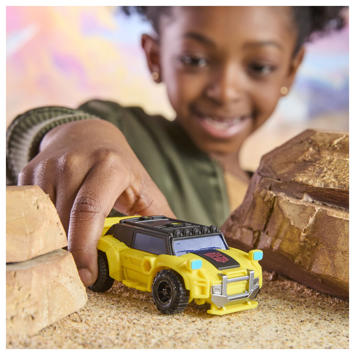 Transformers Cyberworld figurka Bumblebee 10cm zdjęcie produktu