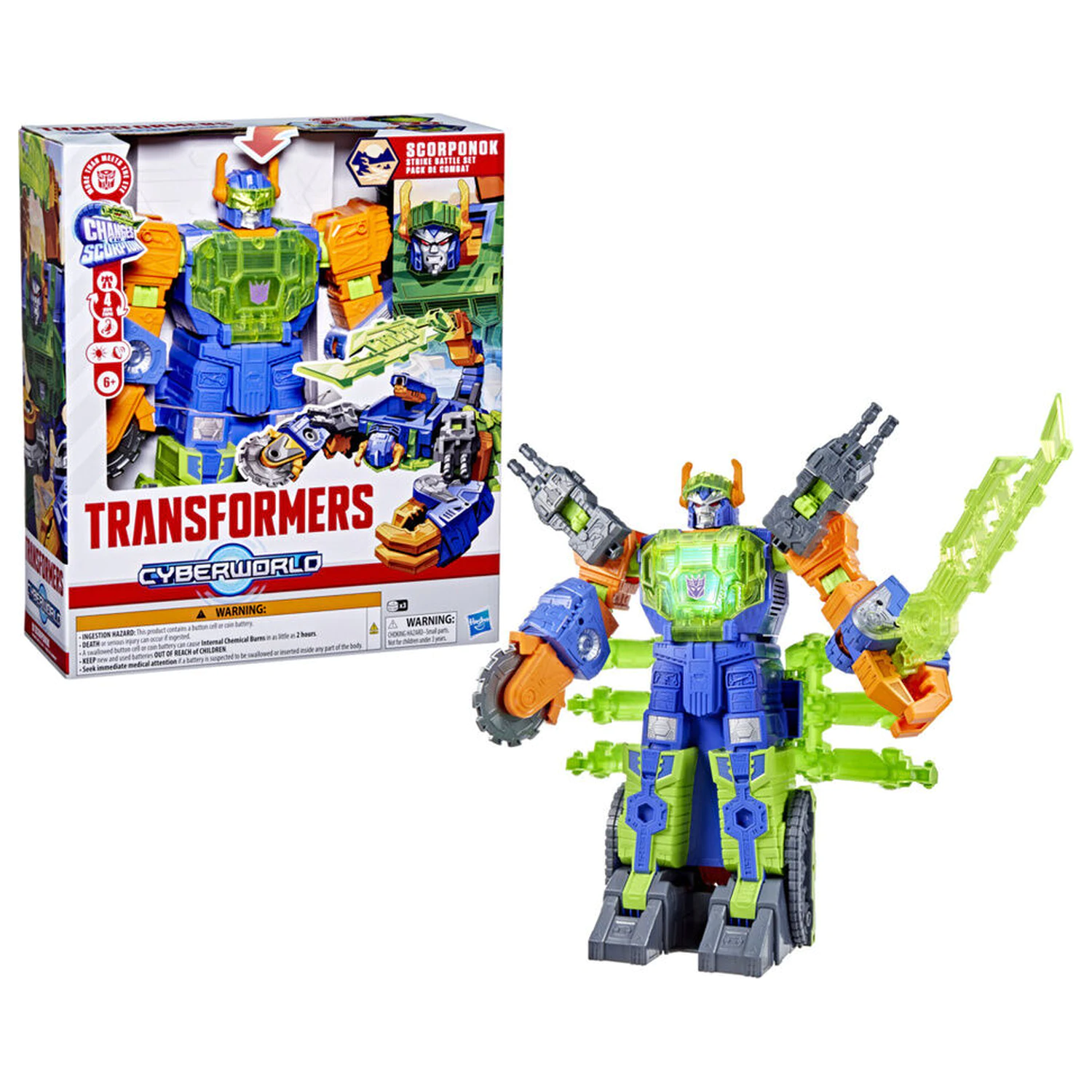 Transformers Cyberworld figurka Scorponok zdjęcie produktu