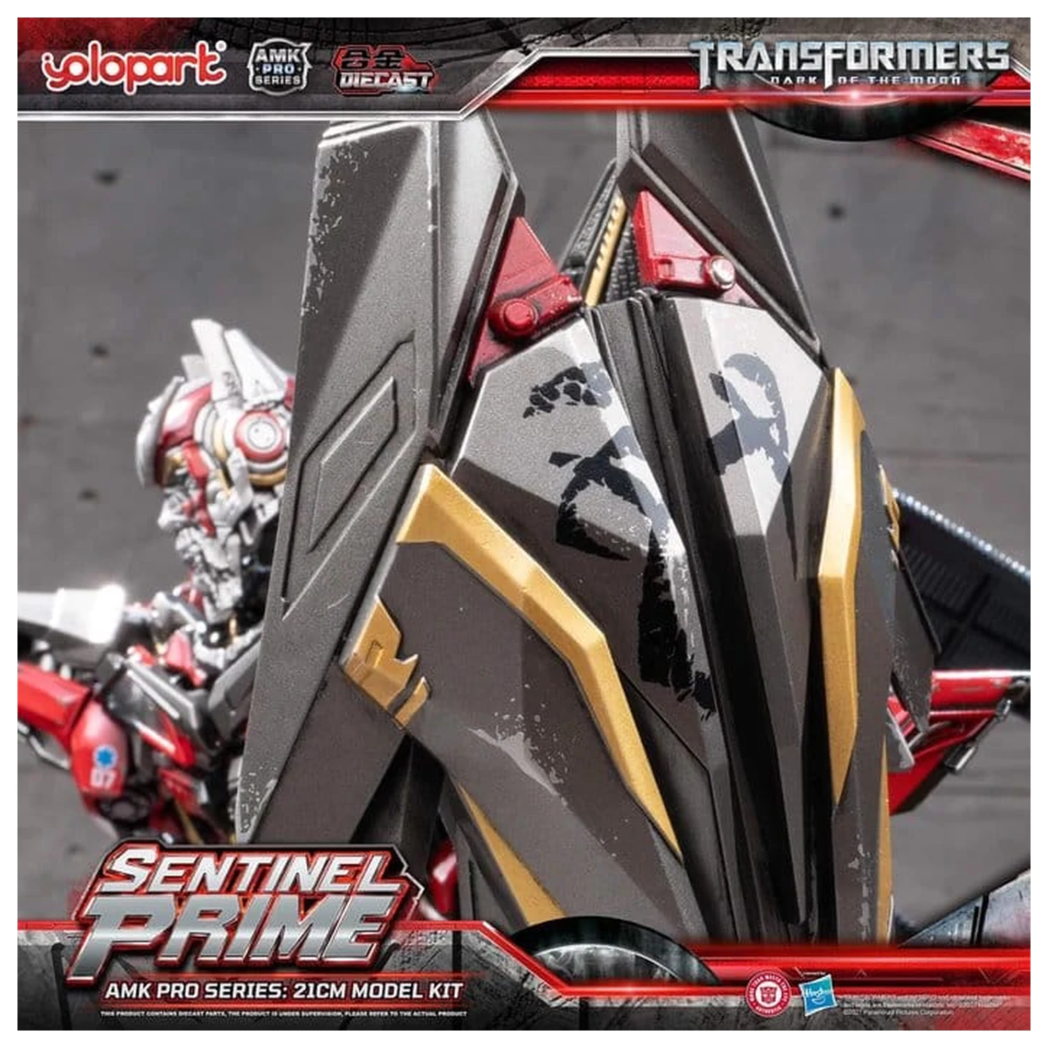 Transformers: Dark of the Moon AMK PRO Series Model plastikowy do składania Sentinel Prime 21 cm zdjęcie produktu