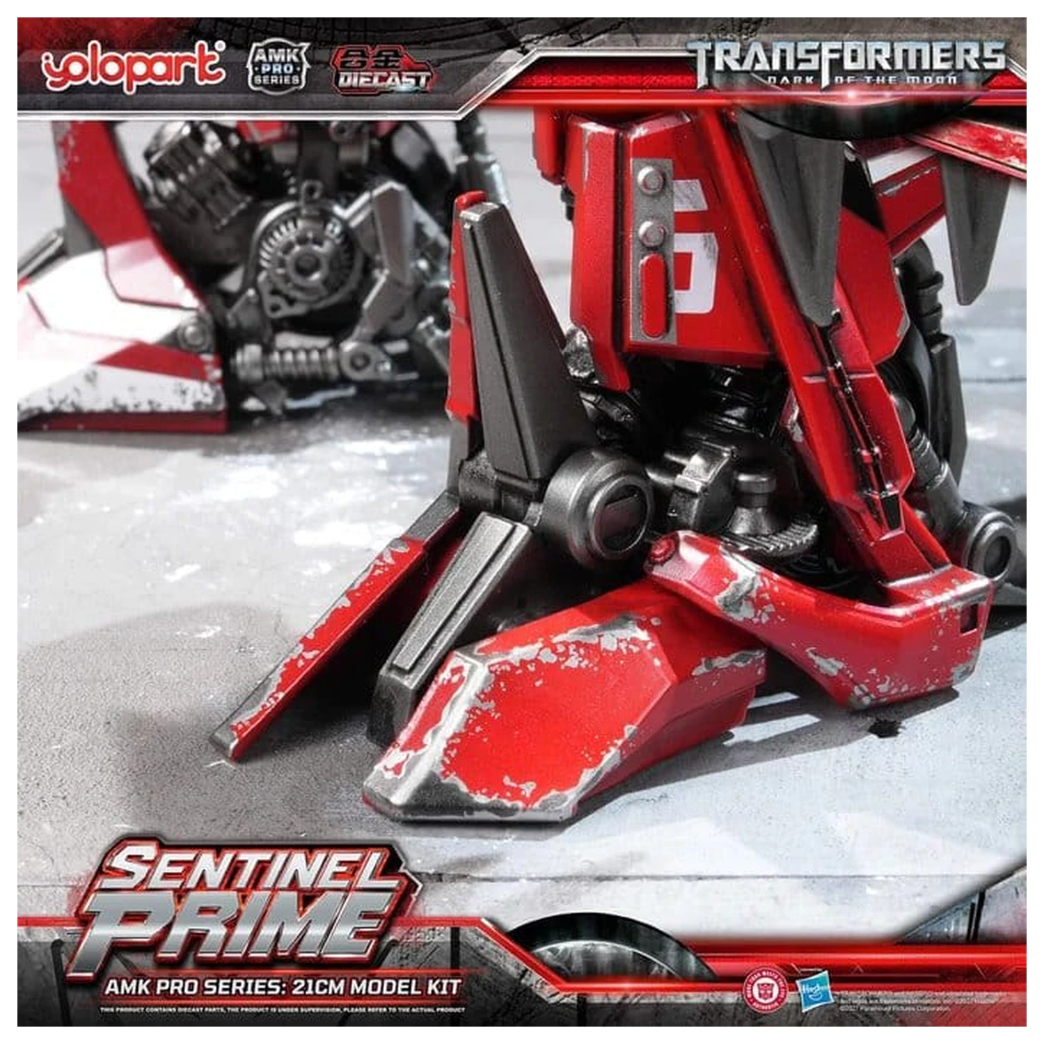 Transformers: Dark of the Moon AMK PRO Series Model plastikowy do składania Sentinel Prime 21 cm zdjęcie produktu