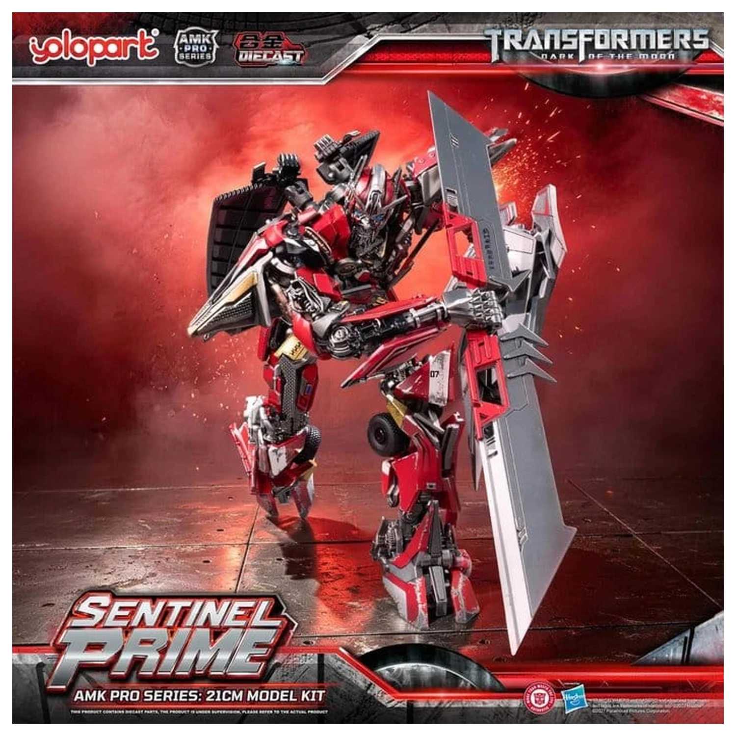 Transformers: Dark of the Moon AMK PRO Series Model plastikowy do składania Sentinel Prime 21 cm zdjęcie produktu
