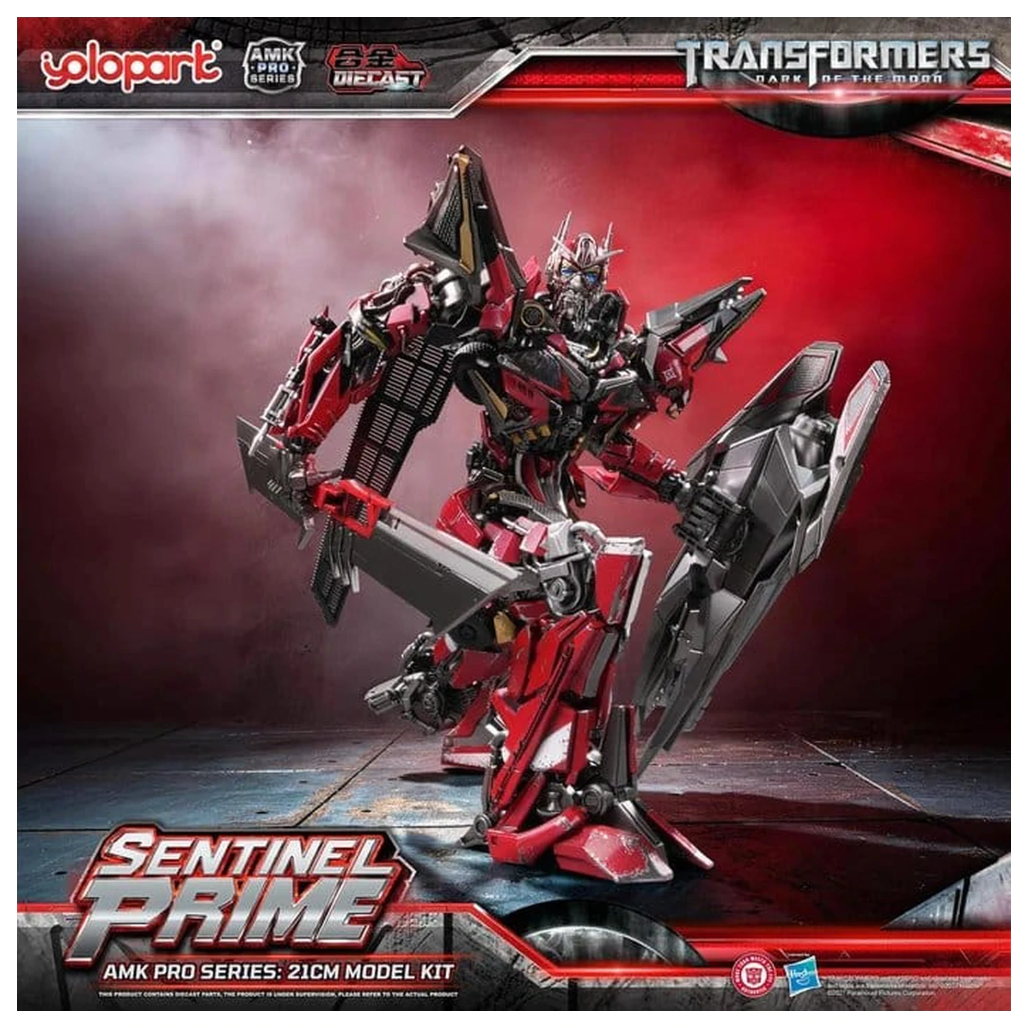 Transformers: Dark of the Moon AMK PRO Series Model plastikowy do składania Sentinel Prime 21 cm zdjęcie produktu