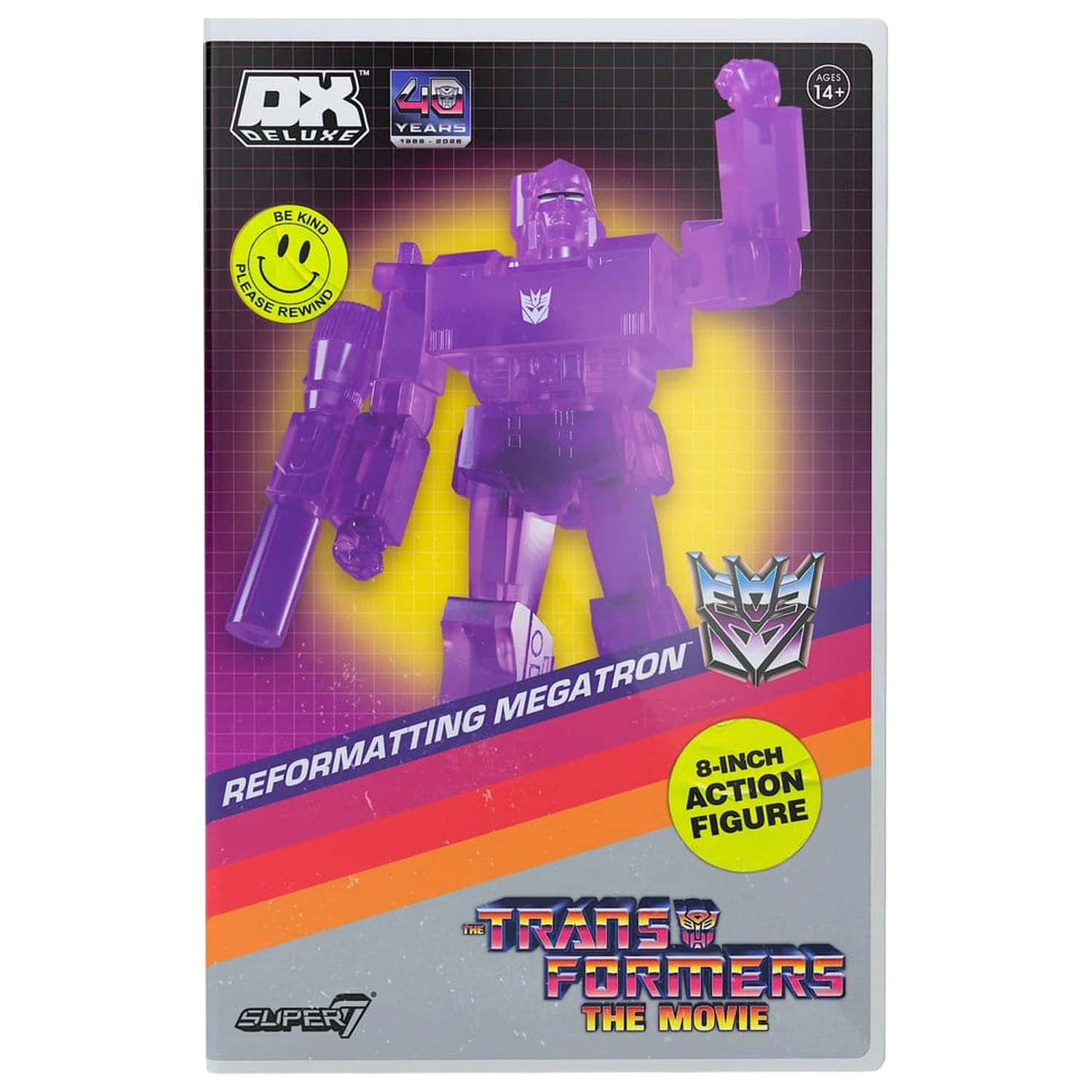 Transformers Deluxe Figurka akcji Seria 02 Reformatting Megatron (VHS, The Movie) zdjęcie produktu