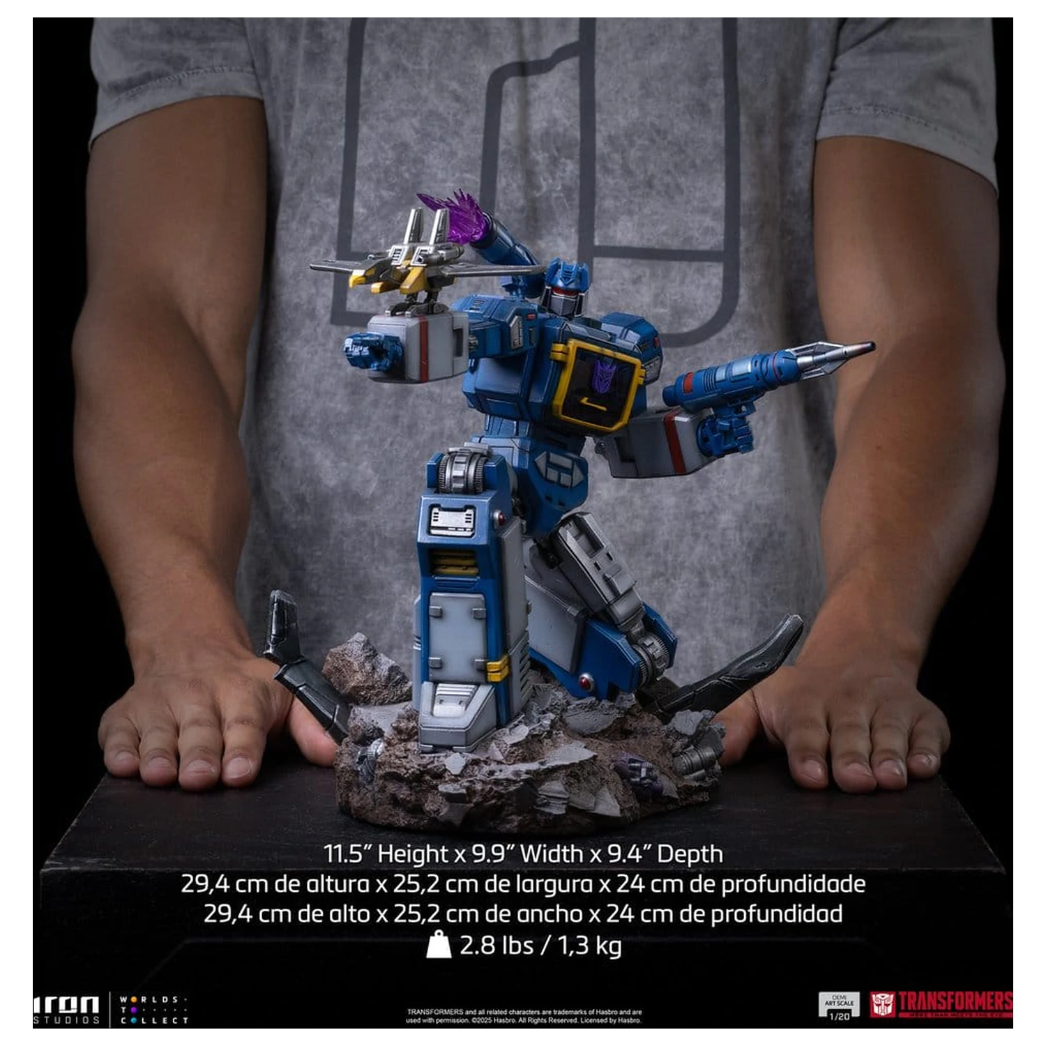 Transformers Demi Scale Statua 1/20 Soundwave 29 cm zdjęcie produktu