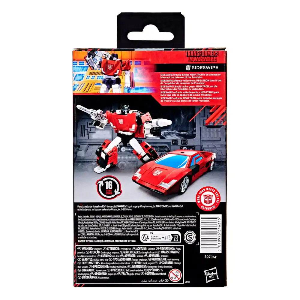 Transformers: Devastation Studio Series Deluxe Class Figurka Akcji Sideswipe 11 cm zdjęcie produktu