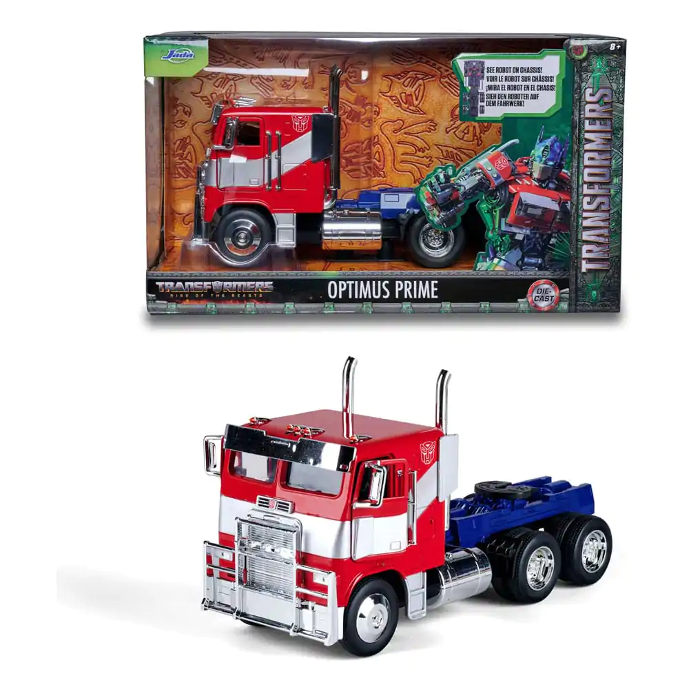 Transformers Diecast Model 1/24 Wielka Ciężarówka T7 Optimus Prime zdjęcie produktu