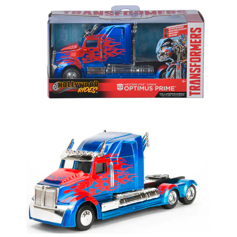 Transformers Diecast Model 1/32 T5 Optimus Prime – Model odlewany zdjęcie produktu