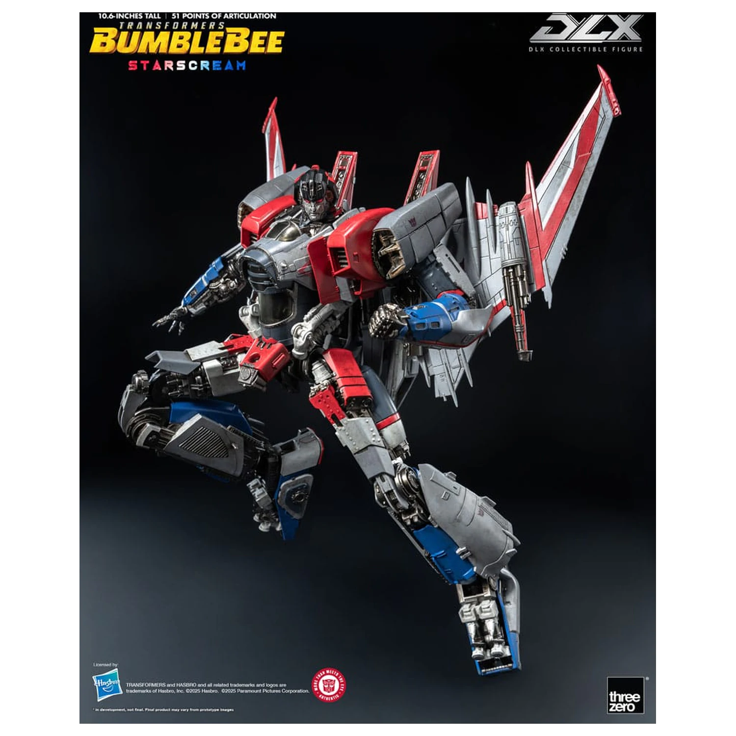 Figurka akcji Transformers DLX Starscream Bumblebee 27 cm zdjęcie produktu