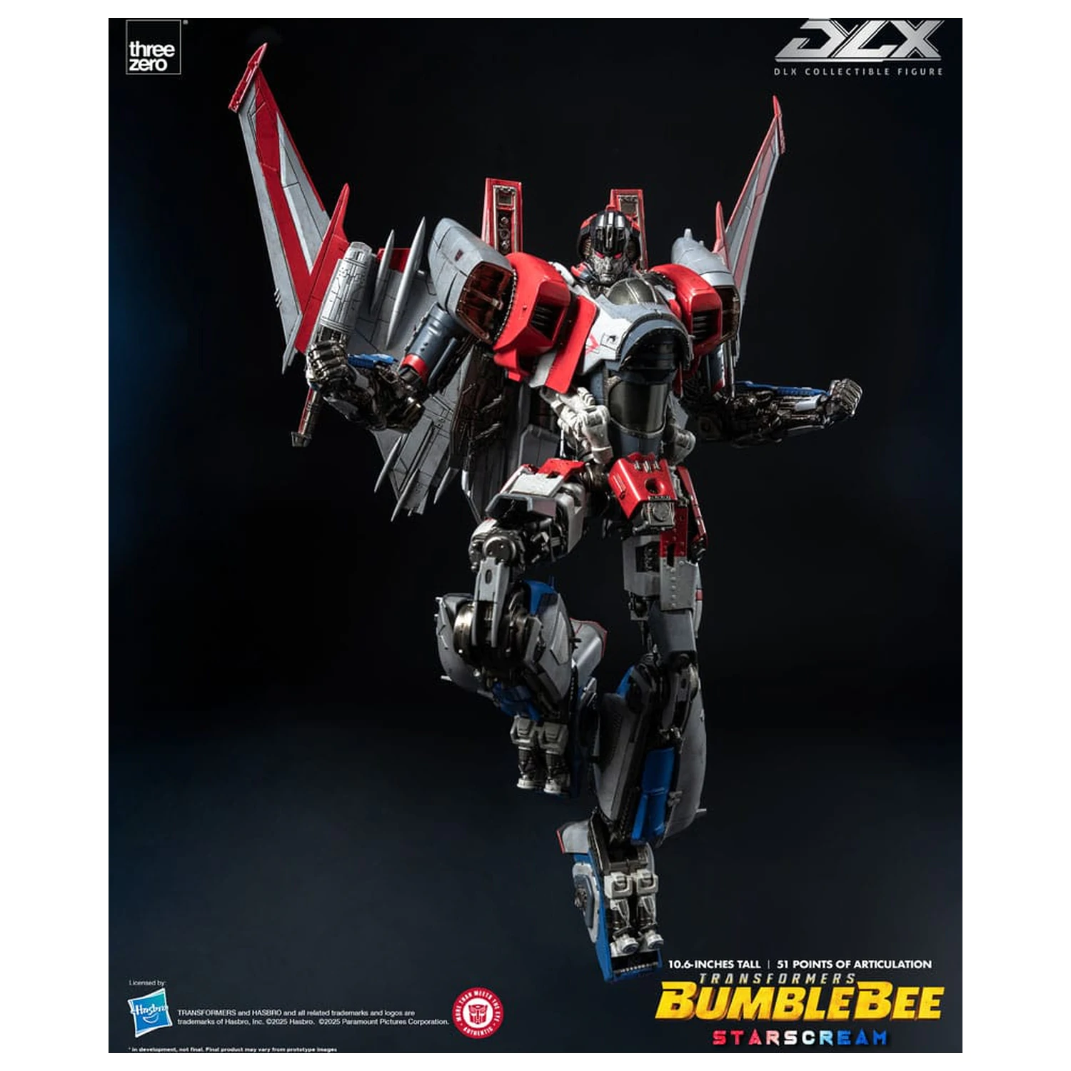 Figurka akcji Transformers DLX Starscream Bumblebee 27 cm zdjęcie produktu