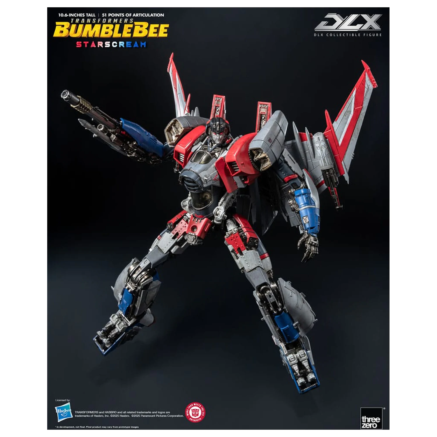 Figurka akcji Transformers DLX Starscream Bumblebee 27 cm zdjęcie produktu