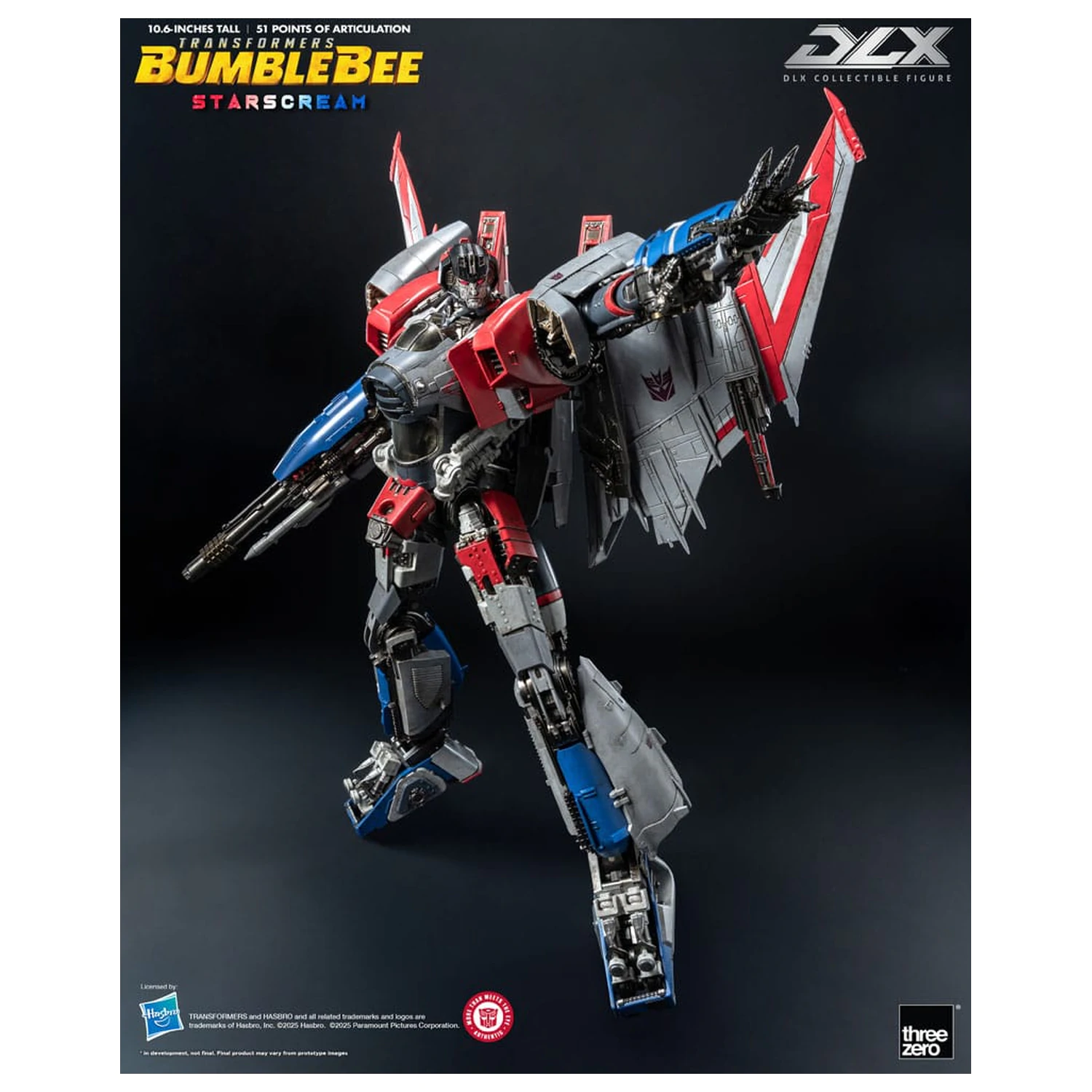 Figurka akcji Transformers DLX Starscream Bumblebee 27 cm zdjęcie produktu