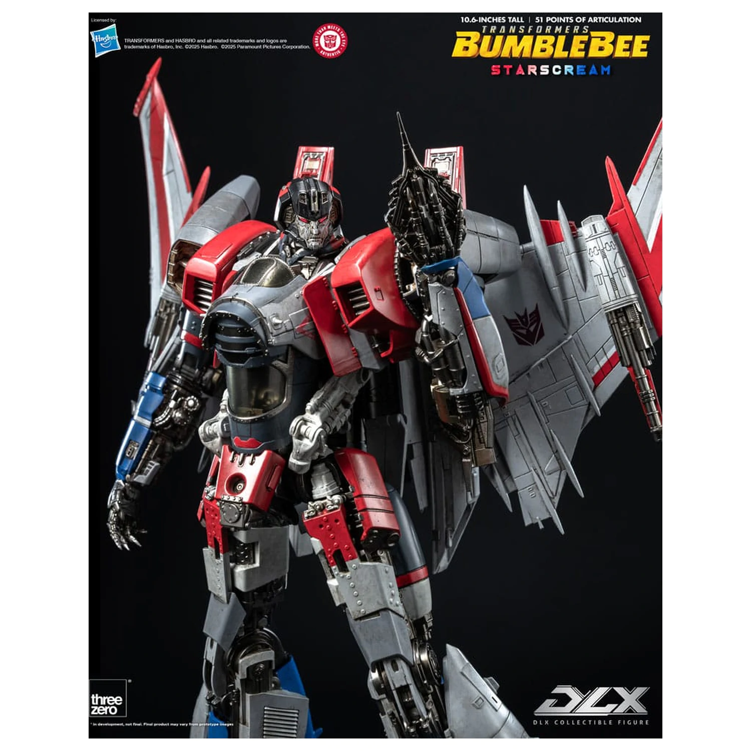 Figurka akcji Transformers DLX Starscream Bumblebee 27 cm zdjęcie produktu