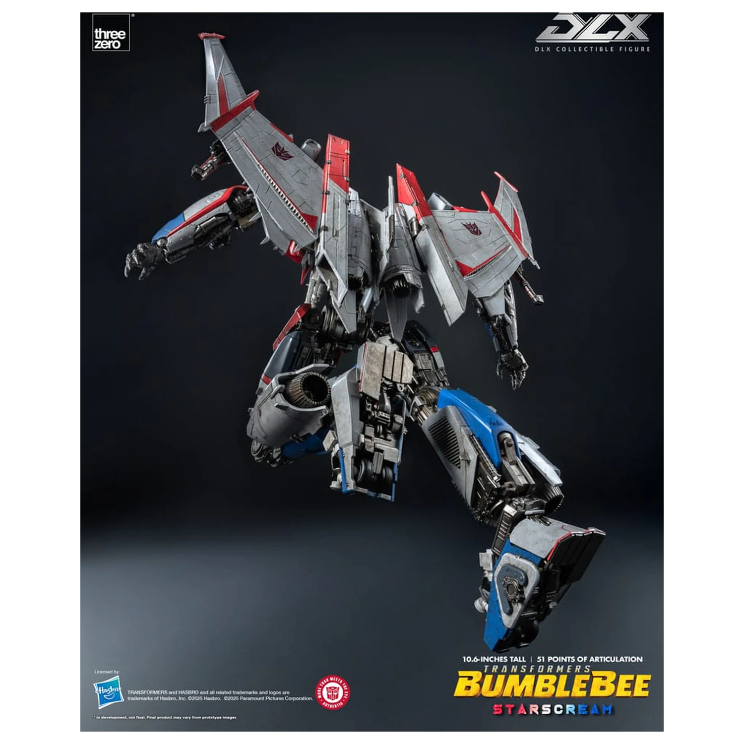 Figurka akcji Transformers DLX Starscream Bumblebee 27 cm zdjęcie produktu