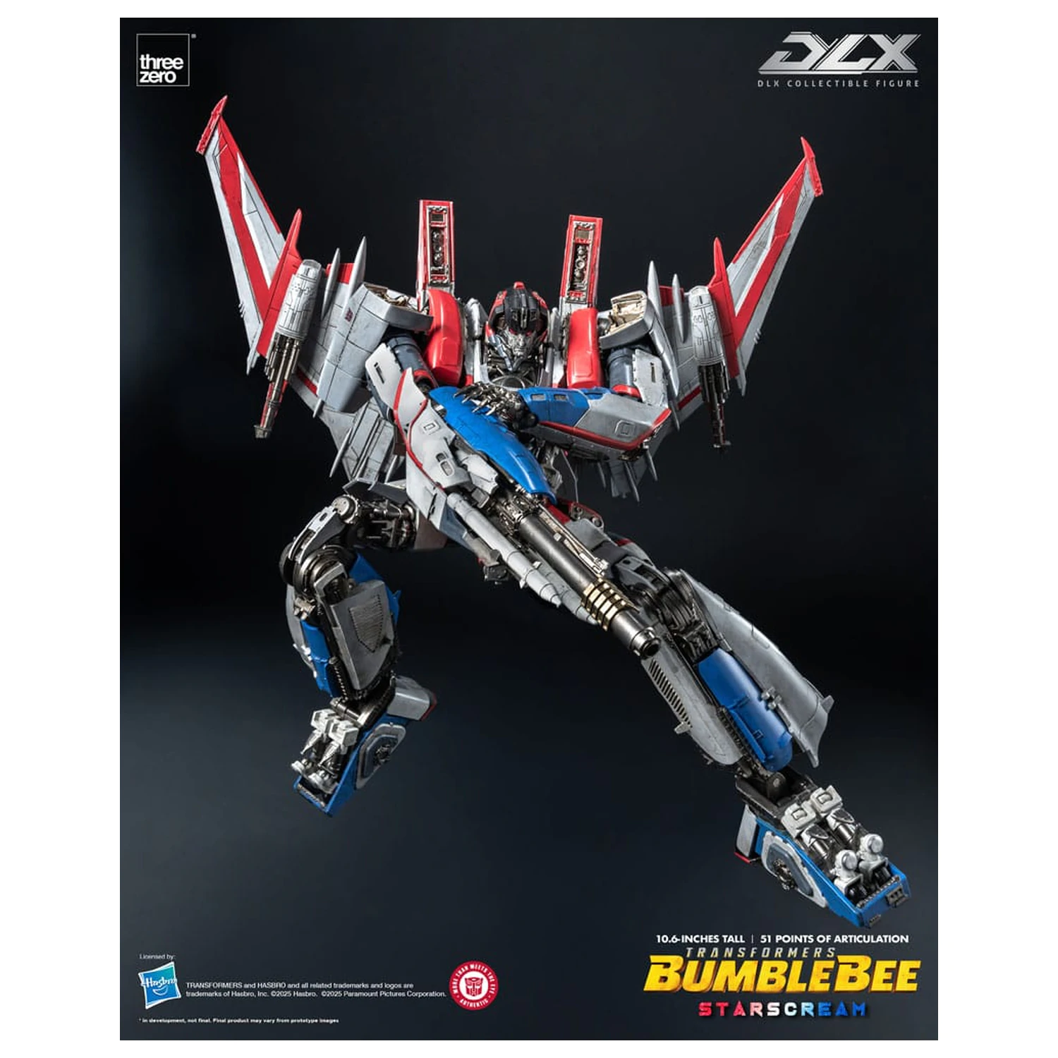 Figurka akcji Transformers DLX Starscream Bumblebee 27 cm zdjęcie produktu