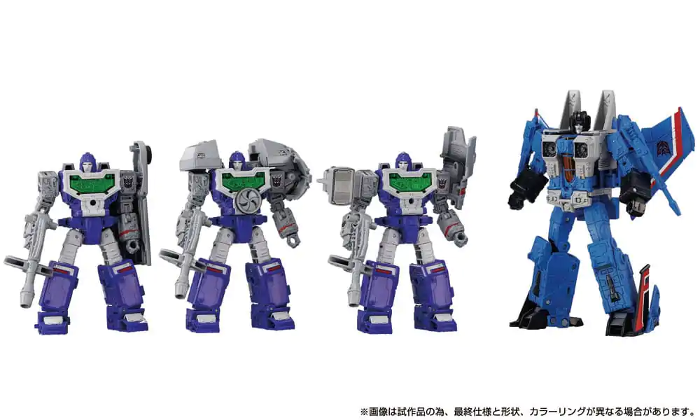 Transformers Dramatic Capture Series Figurka Akcji 4-Pack Decepticons Part 1 17 cm zdjęcie produktu