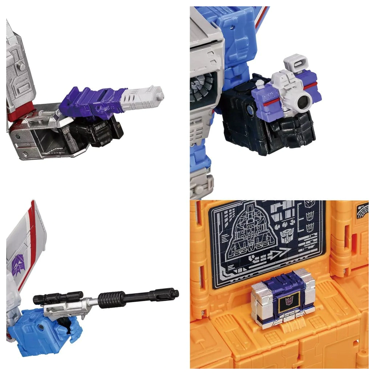 Transformers Dramatic Capture Series Figurka Akcji 4-pak Decepticons Part 2 zdjęcie produktu