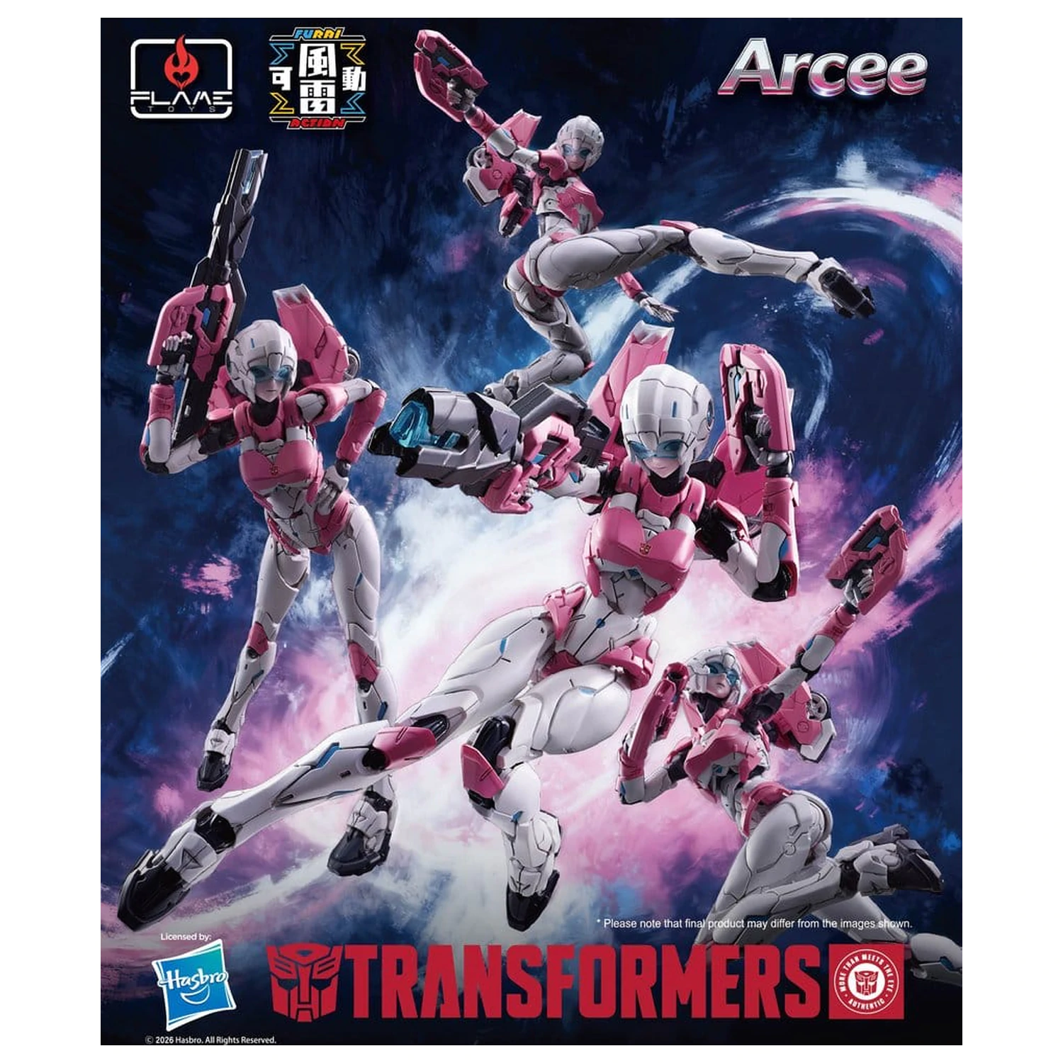Transformers Furai Action Figurka Akcji Arcee 16 cm zdjęcie produktu