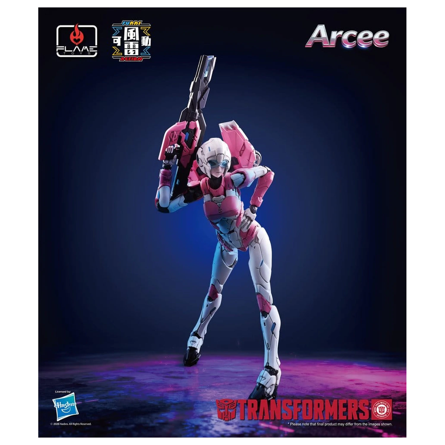 Transformers Furai Action Figurka Akcji Arcee 16 cm zdjęcie produktu