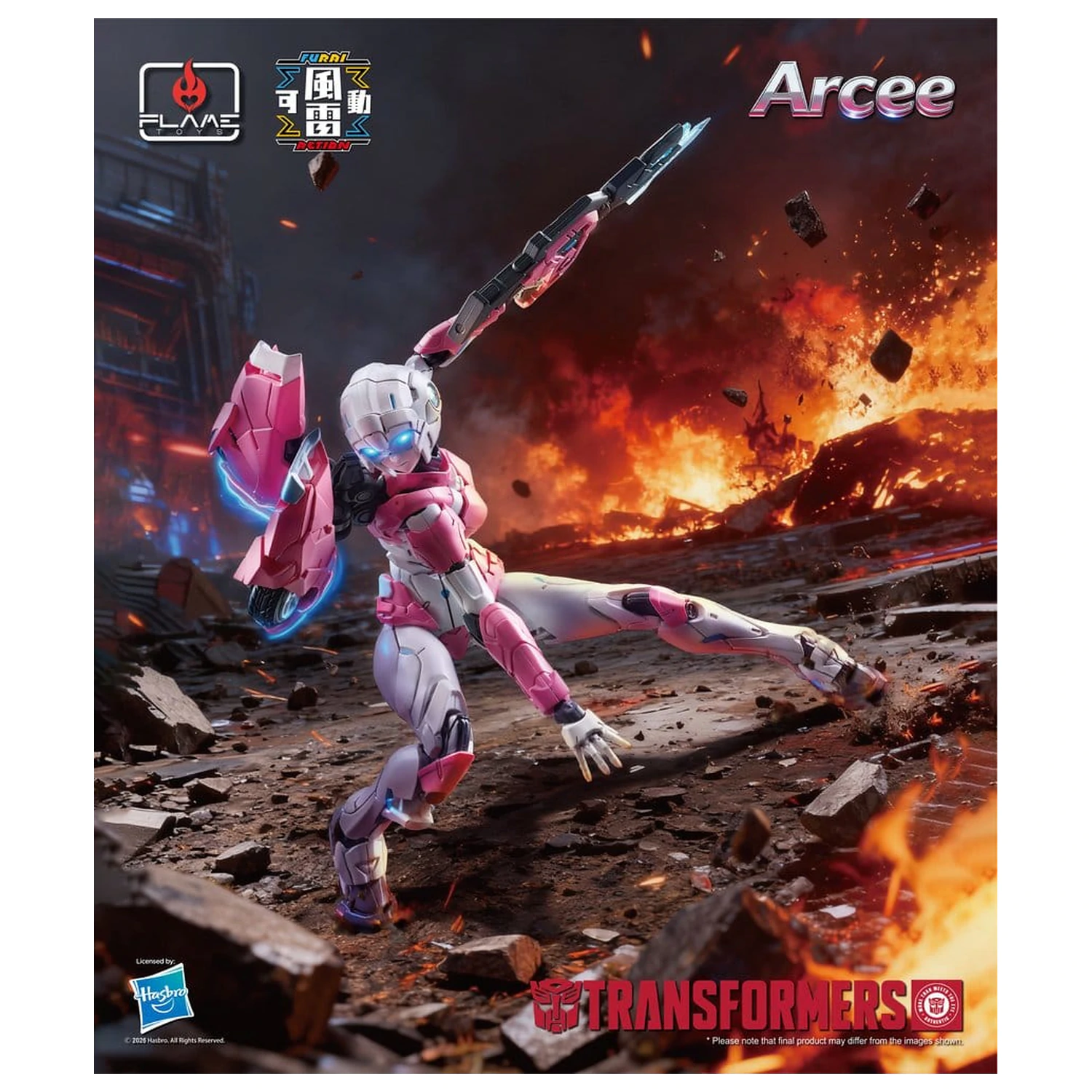 Transformers Furai Action Figurka Akcji Arcee 16 cm zdjęcie produktu