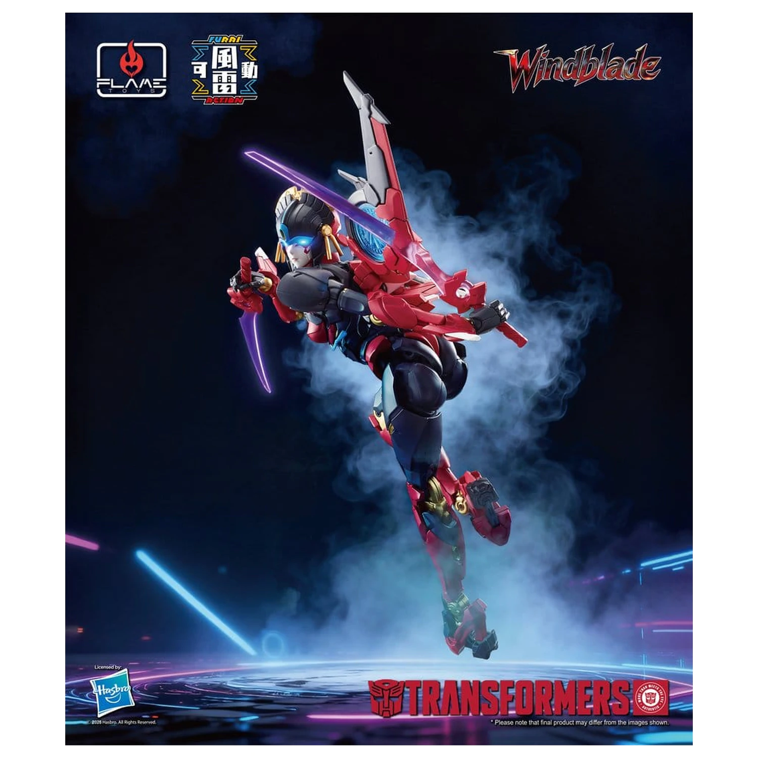 Transformers Furai Action figurka Windblade 16 cm zdjęcie produktu