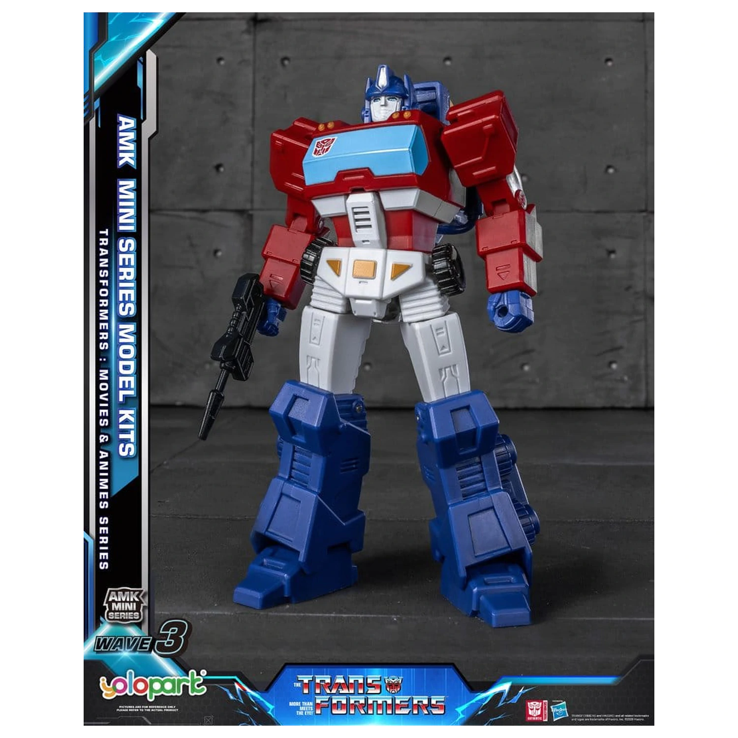 Transformers Generation One AMK Mini Series Plastic Model Kit Fala 3 Orion Pax IDW 11 cm zdjęcie produktu