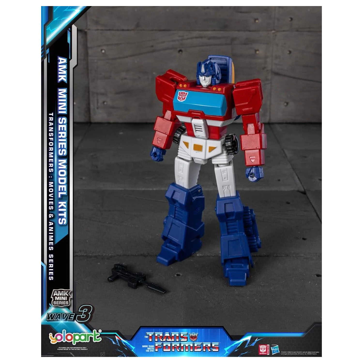 Transformers Generation One AMK Mini Series Plastic Model Kit Fala 3 Orion Pax IDW 11 cm zdjęcie produktu